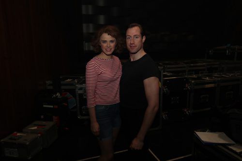 Darsteller Anna-Luisa Weihrauch und Luciano Mercoli.