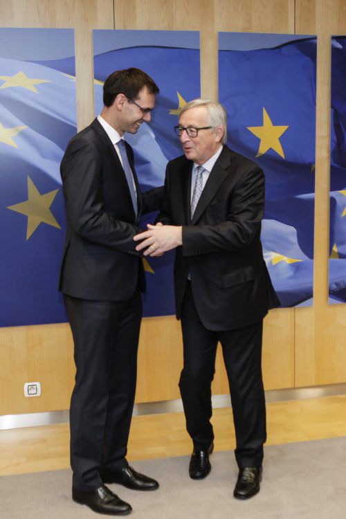 Der Landeshauptmann traf den Kommissionspräsidenten zu einem Arbeitsgespräch in Brüssel. VLK
