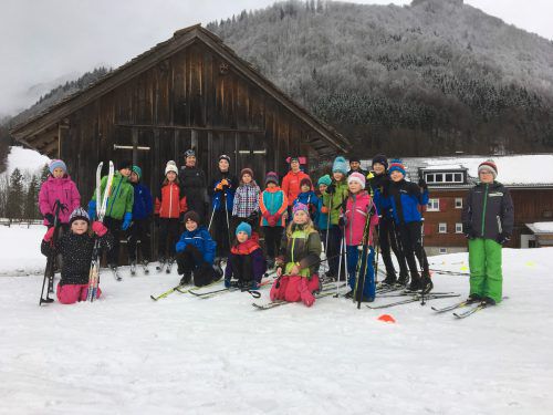 Der Skiverein Mellau setzt weiterhin stark auf die Jugendarbeit im Bereich Skilanglauf. tu