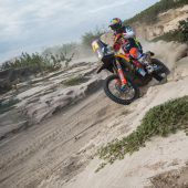 Walkner bei der Dakar nun Gesamtvierter