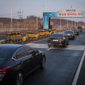 Nordkorea nimmt an Olympischen Winterspielen in Südkorea teil