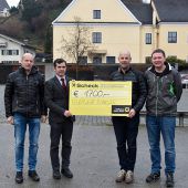 Florianijünger spenden für Hilfswerk