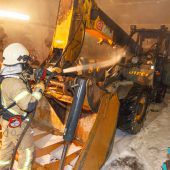 Brand in der Garage
