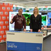 Glücklicher Gewinner