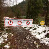 Wegsperren entfernt