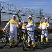 Olympisches Feuer verbindet