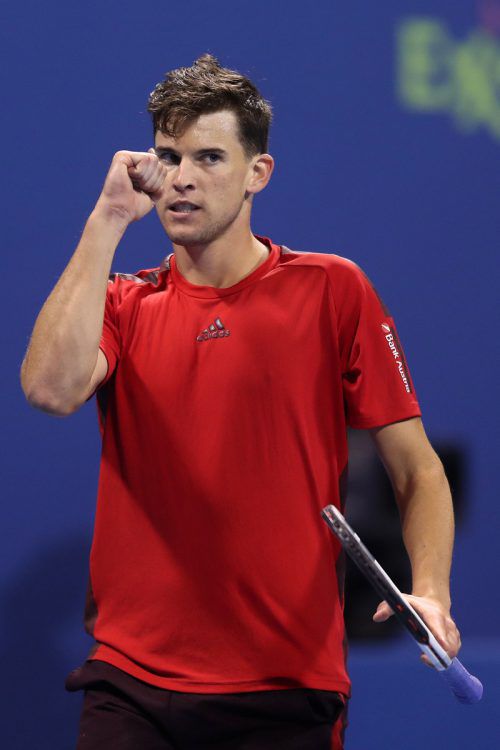 Fit werden heißt es nun für Österreichs Tennis-As Dominic Thiem.  afp