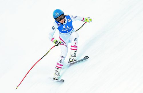 Für Christine Scheyer geht es in den nächsten Rennen um ein Olympia-Ticket für die Speed-Disziplinen. Im Minitraining in Bad Kleinkirchheim fuhr die Götznerin auf Platz 13. gepa