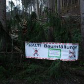 Sturmtief sorgt für Wanderwegsperren