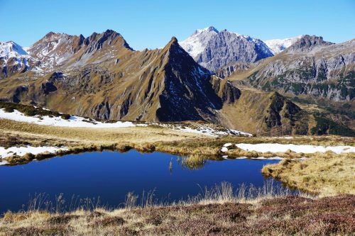 Informationsabend und Workshop zu Naturpark Rätikon in Bürs.  Stand Montafon