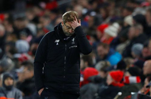 Jürgen Klopp kann die Niederlage gegen West Bromwich im FA-Cup nicht fassen. Reu