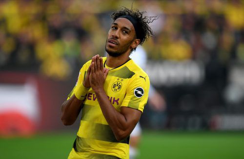 Pierre-Emerick Aubameyangs Zukunft in Dortmund ist weiterhin ungewiss. Afp