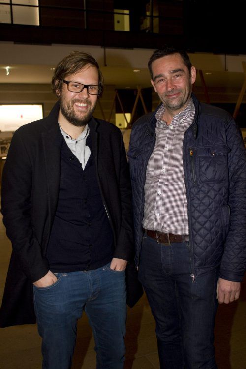 Preisträger Stephan Grahber (l.) und Karl Heinz Schwendinger (Haberkorn).