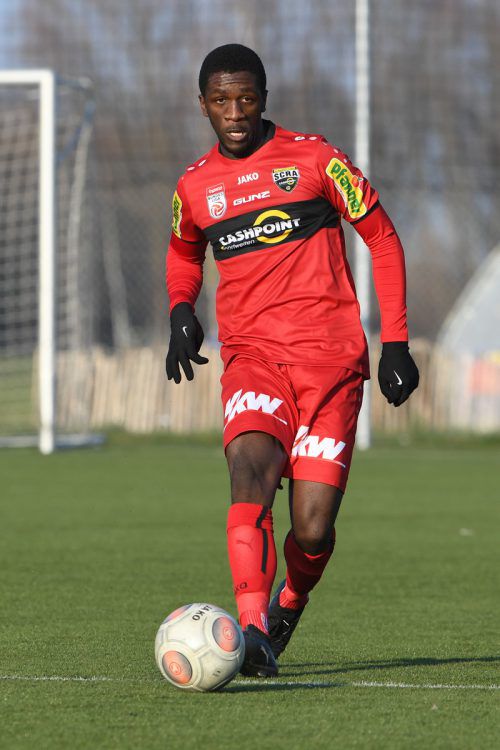 Samuel Oum Gouet ist nun offiziell spielberechtigt für den SCR Altach. gepa