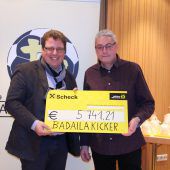 Dicker Spendenscheck für den KPV Nenzing
