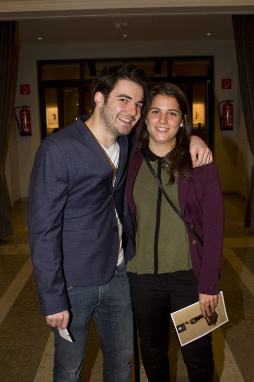 Seraina und Curdin Caviezel amüsierten sich.