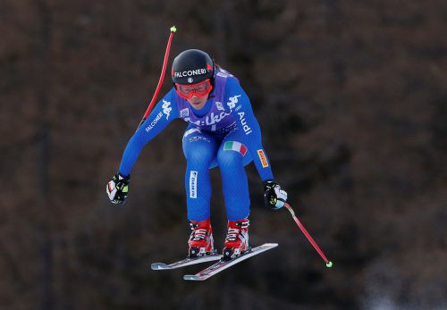 Sofia Goggia fuhr bei der Abfahrt in Cortina zum Sieg und ist nun erste Favoritin auf Olympiagold in Pyeongchang. ap