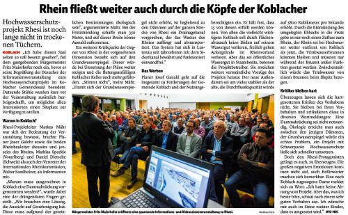 VN-Bericht vom 24. Jänner 2018.