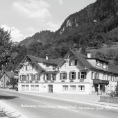 Einst und Jetzt. Das Schwefelbad in Hohenems
