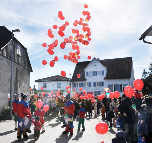 Am Samstag startet der Kinderfasching in Fußach mit einem kleinen Umzug.  ajk