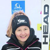 Amanda Salzgeber beim U-16-Cup auf Platz drei