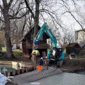 Hochwasserschutz   wird erneuert