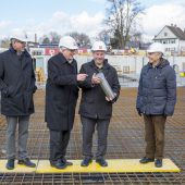 „Zeitkapsel“ für das Bäumlequartier-Fundament