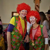 Kleine und große Fans der Fasnat im Vereinshaus