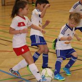 Junge Kicker sorgten für volle Rankler Sporthalle