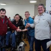 Ein Quartett vertritt die Bewohner der Vorarlberger Lebenshilfe