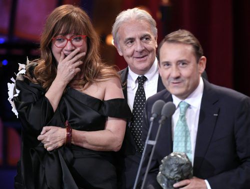 Die spanische Regisseurin Isabel Coixet erhielt den Goya für den besten Film. afp