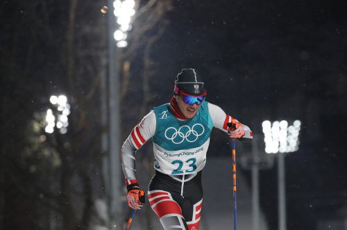 Dominik Baldauf nimmt heute sein zweites Olympia-Rennen in Angriff. GEPA