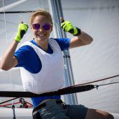 Bei Wind und Wetter das Steuer in der Hand