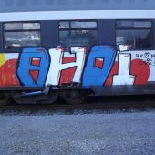 „Ahoi“ auf dem Personentriebwagen