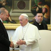 Erdogan erstmals zu Besuch beim Papst