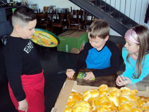 Im Kindercafé im Kesselhaus Bregenz managen die Kinder alles selbst. Stadt Bregenz
