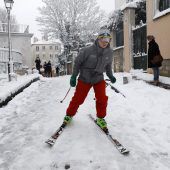 Montmartre wird zum Skiparadies