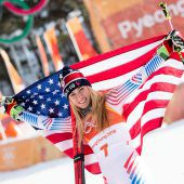 Mikaela Shiffrin und der erste Akt bei Olympia