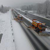 Fast 3000 Tonnen Salz auf Vorarlbergs Straßen