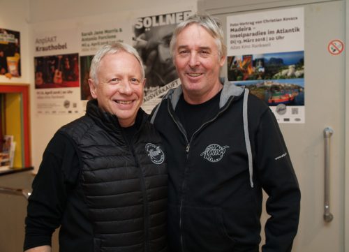 Obmann Christian Kopf und Geschäftsführer Armin Wille (Altes Kino).
