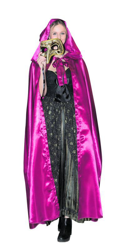 Prachtvoll verzierte Masken, Fächer, Perücken und pompöse Barockkleider: Das ist kennzeichnend für den Venezia-Stil, der auf den traditionellen Karneval in der italienischen Lagunenstadt zurückgeht. Auch lange Capes passen zum Motto.