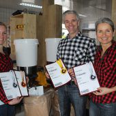 Gold, Silber und Bronze für  „Ölmühle Sailer“