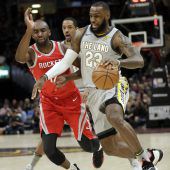 Cavaliers von Rockets vorgeführt