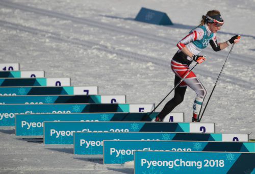 Teresa Stadlober verlor die Orientierung und so am Ende auch eine Olympiamedaille. Gepa