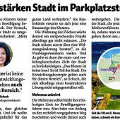 Parkplatz-Disput ruft Linhart auf den Plan