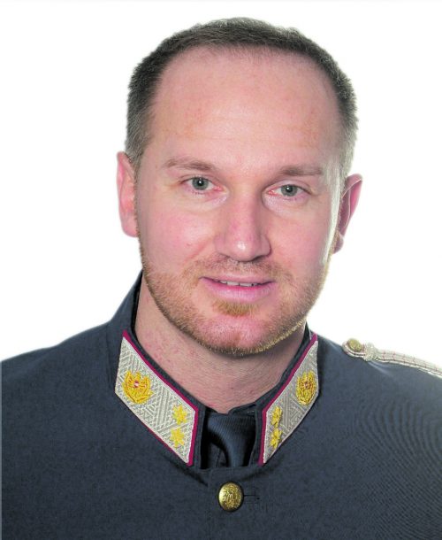 Vom Stellvertreter zum Leiter der Polizei Wolfurt: Simon Fels. POLIZEI