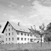 Einst und Jetzt. Maria Ebene in Frastanz