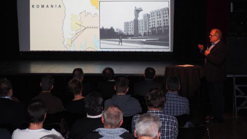 Altbürgermeister Hans Kohler referierte in Rankweil über sein Engagement in der Republik Moldau.  CEG
