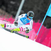 Kappaurer verteidigt Titel im Riesentorlauf