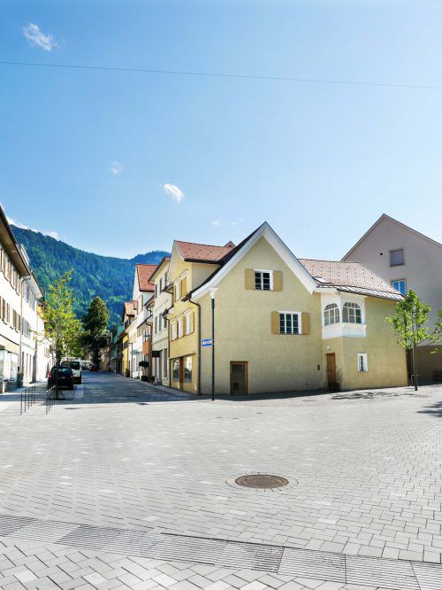 Bis September soll der Stadtkern fertig umgestaltet sein. Stadt